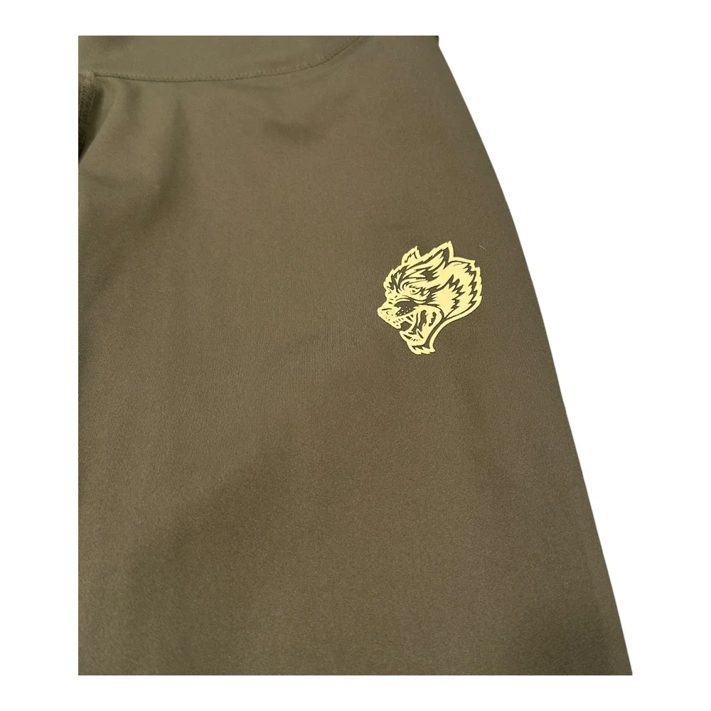 SHE Olive Green Leggings Wolf Logo Small Limited Edition #340 of 500 Athleisure - Picture 4 of 16